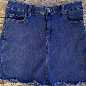 Lilly Pulitzer Blue Denim Mini Skirt